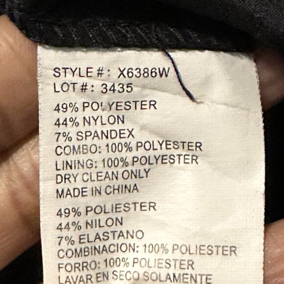 Xscape Women 20W Skirt Maxi A-line Ruffled Layered Stretch Black - Picture 5 of 8